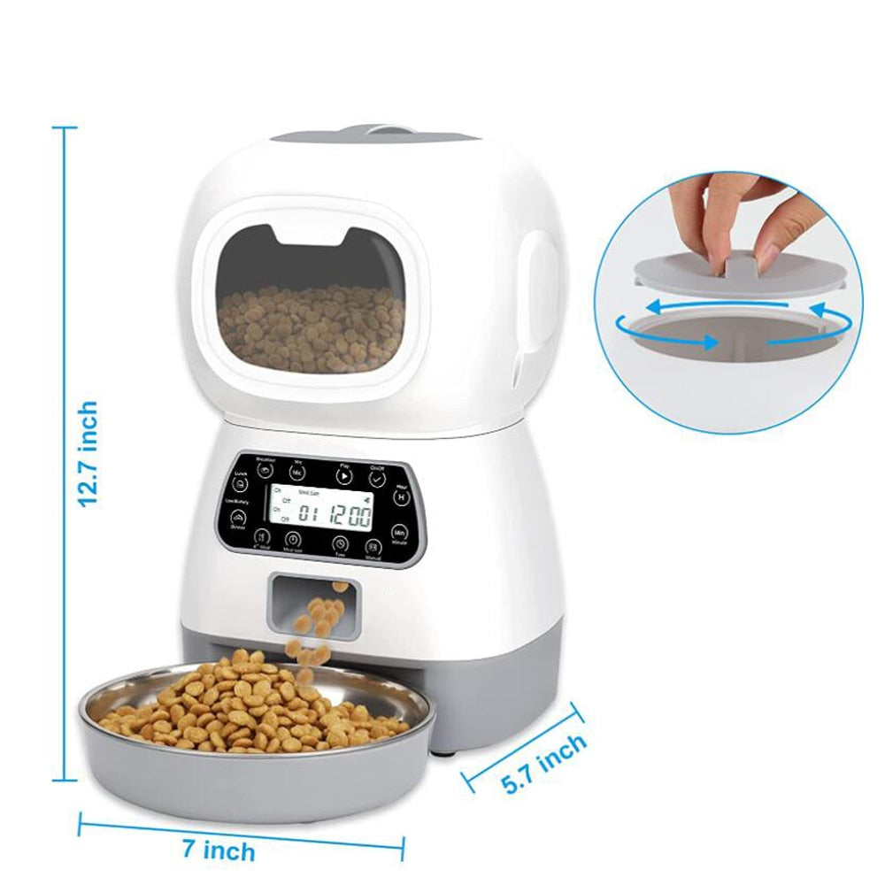 LitosPet - 3.5L Automatic Pet Feeder